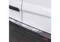 Stainless steel bumper protector suitable for Opel Vivaro / Renault Trafic 2014- 'Ribs'
