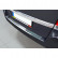 Stainless steel bumper protector suitable for Opel Zafira B 2010-2012 'Ribs'