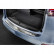 Stainless steel bumper protector suitable for Opel Zafira C 2012- 'Ribs'