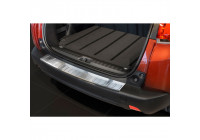 Stainless steel bumper protector suitable for Peugeot 2008 2013- 'Ribs'