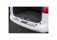 Stainless steel bumper protector suitable for Peugeot 5008 2009- 'Ribs'