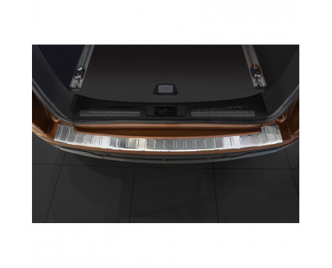 Stainless steel bumper protector suitable for Range Rover Evoque 5-door 2013- 'Ribs'