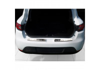 Stainless steel bumper protector suitable for Renault Clio IV 5-door 2013- 'Ribs'