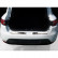 Stainless steel bumper protector suitable for Renault Clio IV 5-door 2013- 'Ribs'