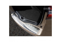 Stainless steel bumper protector suitable for Renault Grand Scenic IV 2016- 'Ribs'