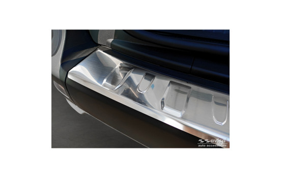 Stainless steel bumper protector suitable for Renault Kangoo III Furgon 2021- 'Ribs', Image 5