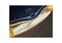 Stainless steel bumper protector suitable for Renault Scenic IV 2016- 'Ribs'