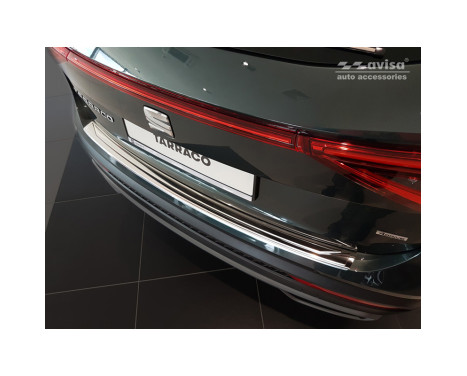 Stainless steel bumper protector suitable for Seat Tarraco 2019-, Image 2