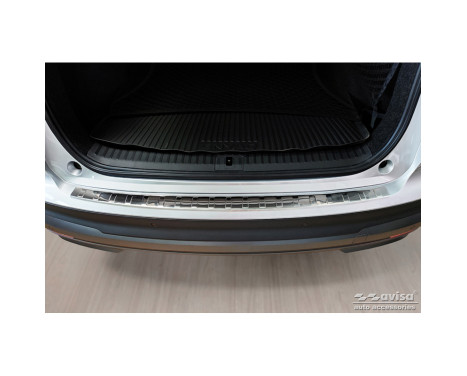 Stainless steel bumper protector suitable for Skoda Enyaq iV 2020- 'Ribs', Image 2