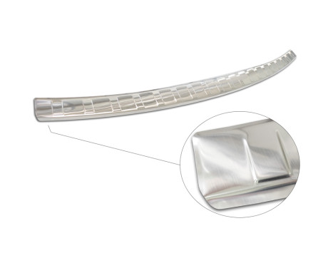 Stainless steel bumper protector suitable for Skoda Enyaq iV 2020- 'Ribs', Image 5