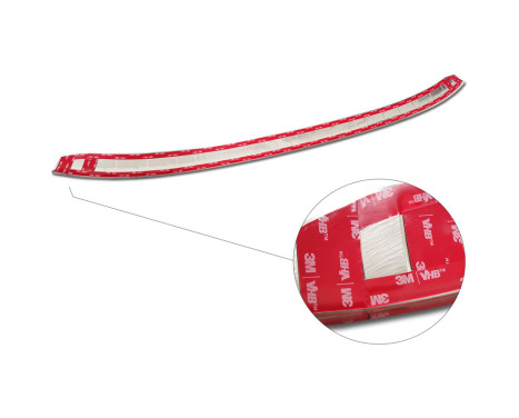 Stainless steel bumper protector suitable for Skoda Enyaq iV 2020- 'Ribs', Image 6