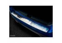 Stainless steel bumper protector suitable for Skoda Kamiq 2019- 'Ribs'