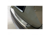 Stainless steel bumper protector suitable for Skoda Yeti 2013- 'Ribs'