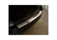 Stainless steel bumper protector suitable for Subaru Forester IV 2012- 'Ribs'