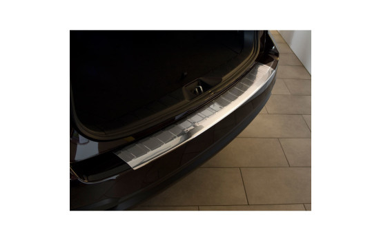 Stainless steel bumper protector suitable for Subaru Forester IV 2012- 'Ribs'