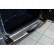 Stainless steel bumper protector suitable for Suzuki Grand Vitara II 5-door 2006- (with spare wheel)