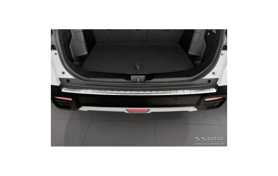 Stainless steel bumper protector suitable for Suzuki S-Cross II 2022- 'Ribs', Image 3