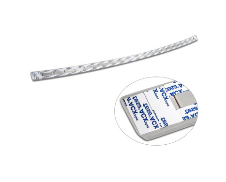 Stainless steel bumper protector suitable for Suzuki S-Cross II 2022- 'Ribs', Image 7