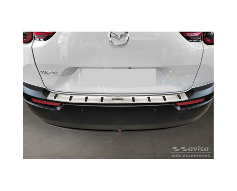 Stainless steel bumper protector suitable for the Mazda MX-30 2020- 'STRONG EDITION', Image 2