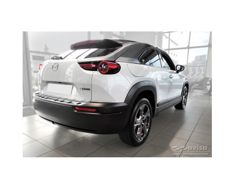 Stainless steel bumper protector suitable for the Mazda MX-30 2020- 'STRONG EDITION', Image 5