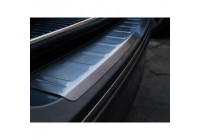 Stainless steel bumper protector suitable for Toyota Avensis II Wagon 2003-2009 'Ribs'