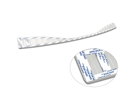 Stainless steel bumper protector suitable for Toyota bZ4X 2021- 'Ribs', Image 7