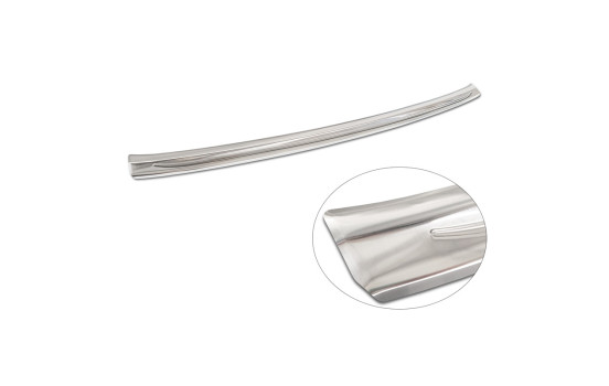 Stainless steel bumper protector suitable for Toyota Corolla XII Sedan 2019-, Image 6