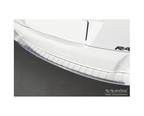 Stainless steel bumper protector suitable for Toyota RAV-4 III 2005-2008 & FL 2008-2012 'Ribs', Image 3