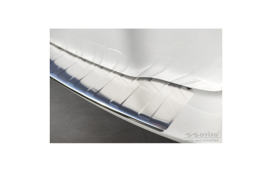Stainless steel bumper protector suitable for Toyota RAV-4 III 2005-2008 & FL 2008-2012 'Ribs', Image 4