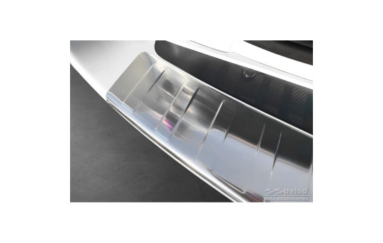 Stainless steel bumper protector suitable for Toyota RAV-4 III 2005-2008 & FL 2008-2012 'Ribs', Image 5