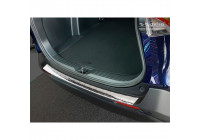 Stainless steel bumper protector suitable for Toyota RAV4 (5th Gen) 2018- 'Ribs'