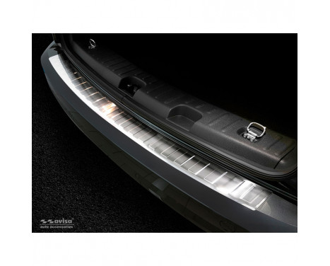 Stainless steel bumper protector suitable for Volkswagen Caddy 2004-2015 & 2015- 'Ribs'