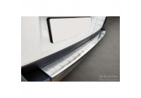 Stainless steel bumper protector suitable for Volkswagen Crafter & MAN TGE 2017- 'Ribs' ('XL' versio