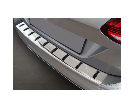 Stainless steel bumper protector suitable for Volkswagen Golf VII Variant Facelift 2017-2019 (incl. R-Line)