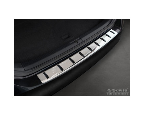 Stainless steel bumper protector suitable for Volkswagen Golf VII Variant incl. Alltrack 2012-2017 'STRONG, Image 3