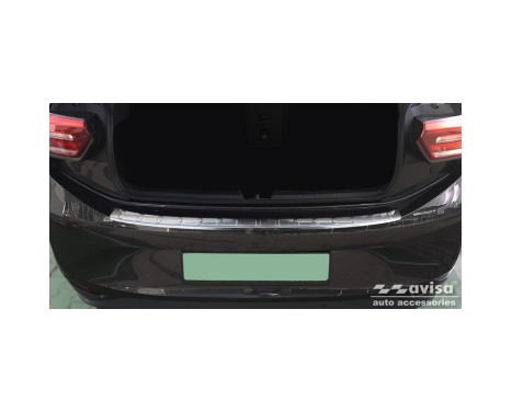 Stainless steel bumper protector suitable for Volkswagen ID.3 2020- 'Ribs', Image 2