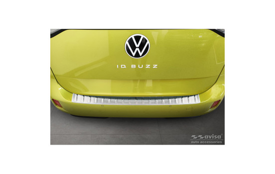 Stainless steel bumper protector suitable for Volkswagen ID.Buzz 2022- 'Ribs', Image 2