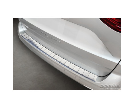 Stainless steel bumper protector suitable for Volkswagen Multivan T7 2021- - 'Ribs'