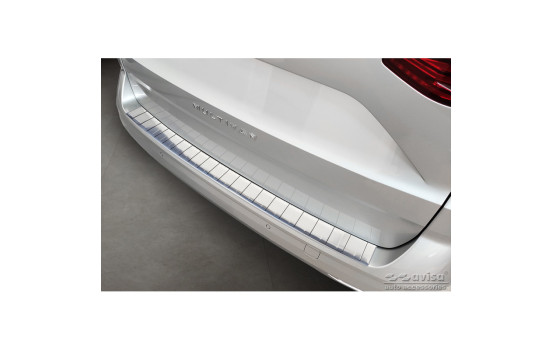 Stainless steel bumper protector suitable for Volkswagen Multivan T7 2021- - 'Ribs'