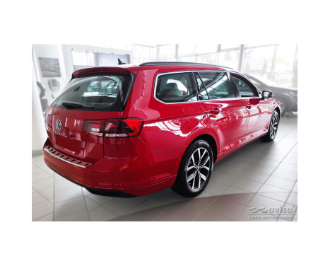 Stainless steel bumper protector suitable for Volkswagen Passat Variant 2014-2019 & Facelift 2019- (incl. R, Image 6
