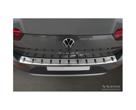 Stainless steel bumper protector suitable for Volkswagen T-Roc & T-Roc Cabrio 2017-2022 & Facelift 2022-'S, Image 2