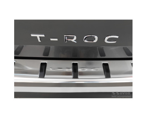 Stainless steel bumper protector suitable for Volkswagen T-Roc & T-Roc Cabrio 2017-2022 & Facelift 2022-'S, Image 4