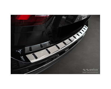 Stainless steel bumper protector suitable for Volkswagen Tiguan II 2016-2020 & Facelift 2020- 'STRONG EDITI