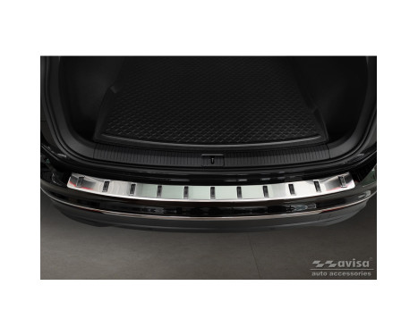 Stainless steel bumper protector suitable for Volkswagen Tiguan II 2016-2020 & Facelift 2020- 'STRONG EDITI, Image 3