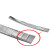 Stainless steel bumper protector suitable for Volkswagen Touareg III (CR7) 2018- 'Ribs', Thumbnail 5