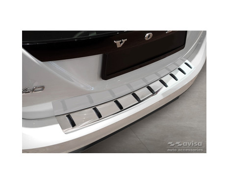 Stainless steel bumper protector suitable for Volvo V60 2010-2018 & V60 Cross country 2015-2018 'STRONG EDI