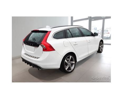 Stainless steel bumper protector suitable for Volvo V60 2010-2018 & V60 Cross country 2015-2018 'STRONG EDI, Image 5