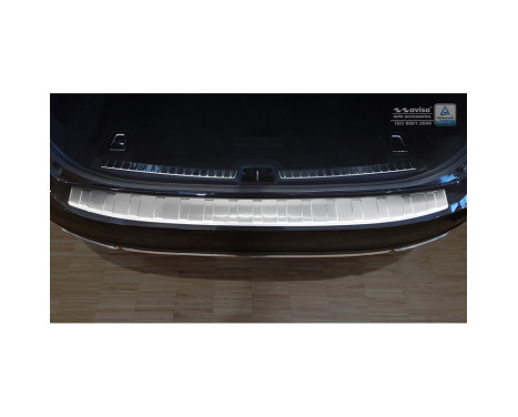 Stainless steel bumper protector suitable for Volvo V90 9/2016- 'Ribs', Image 3