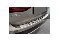 Stainless steel bumper protector suitable for Volvo V90 II 2016- (incl. Cross Country) 'STRONG EDITION'