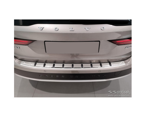 Stainless steel bumper protector suitable for Volvo V90 II 2016- (incl. Cross Country) 'STRONG EDITION', Image 2